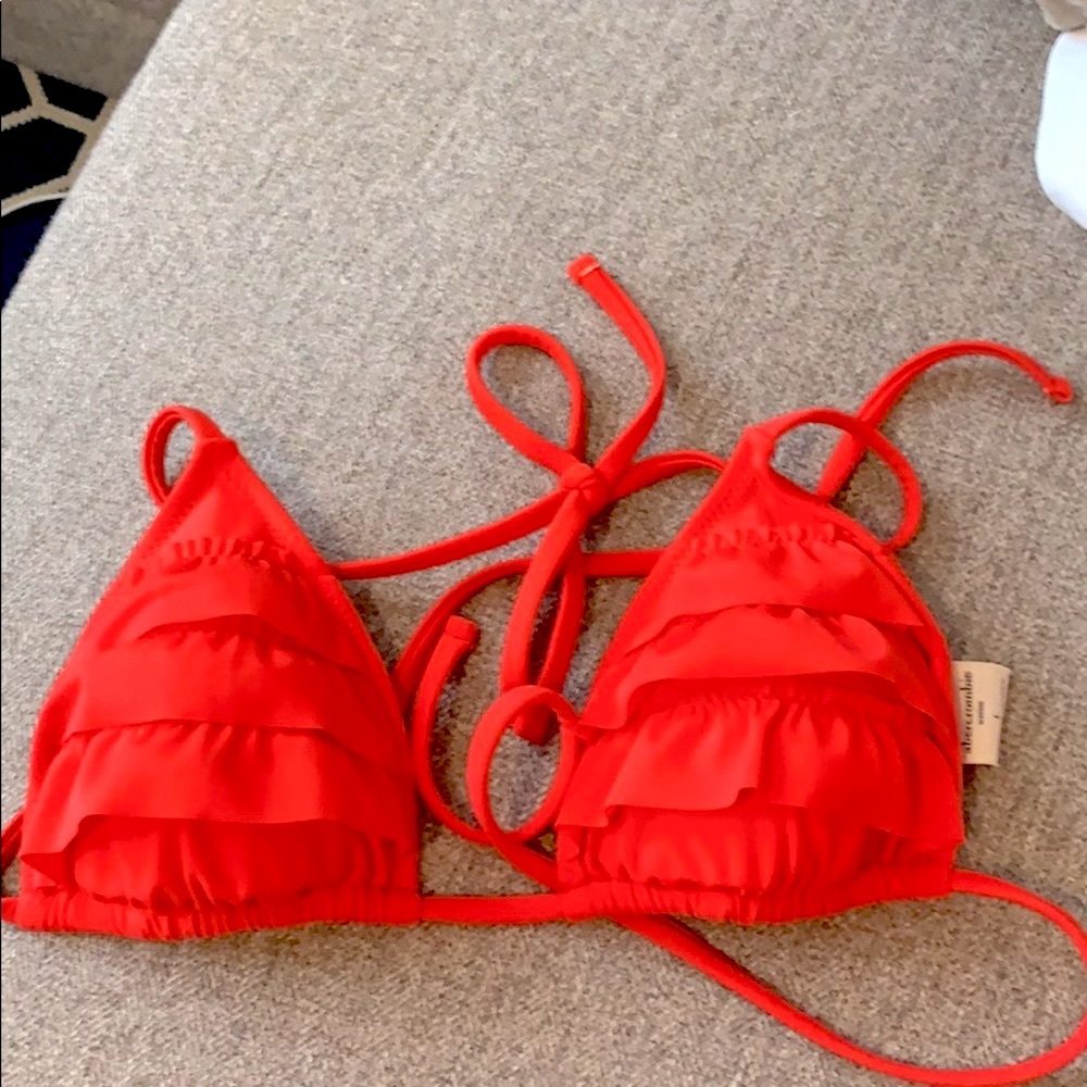 Abercrombie halter swim top